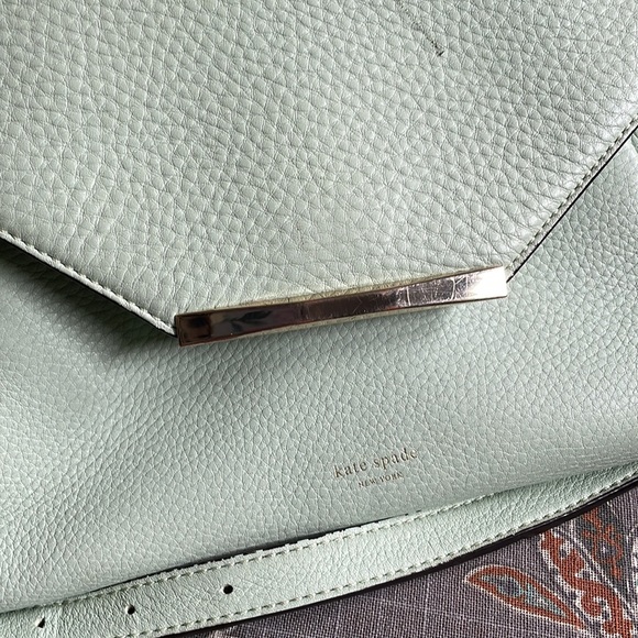 kate spade clutch/shoulder bag, mint green - Picture 3 of 15